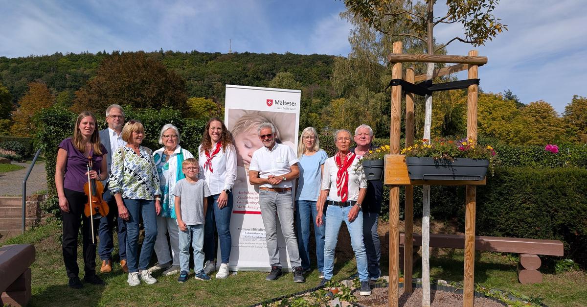Place of mourning for bereaved families at the Gelnhausen cemetery