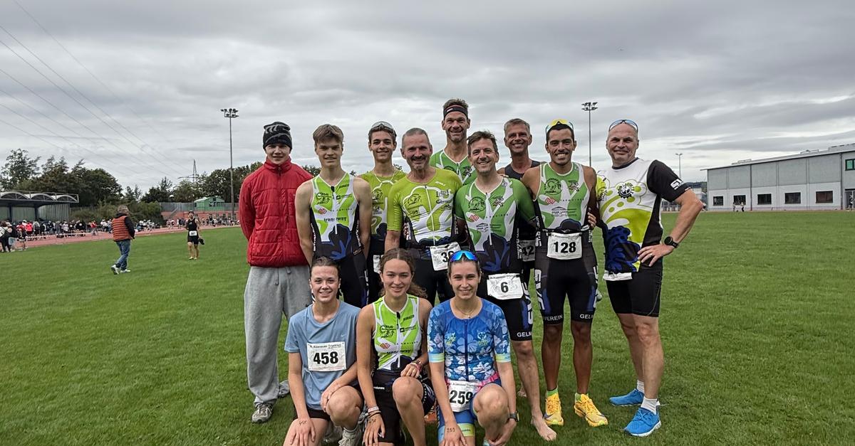 Medal haul for SV Gelnhausen at the Alzenau Triathlon