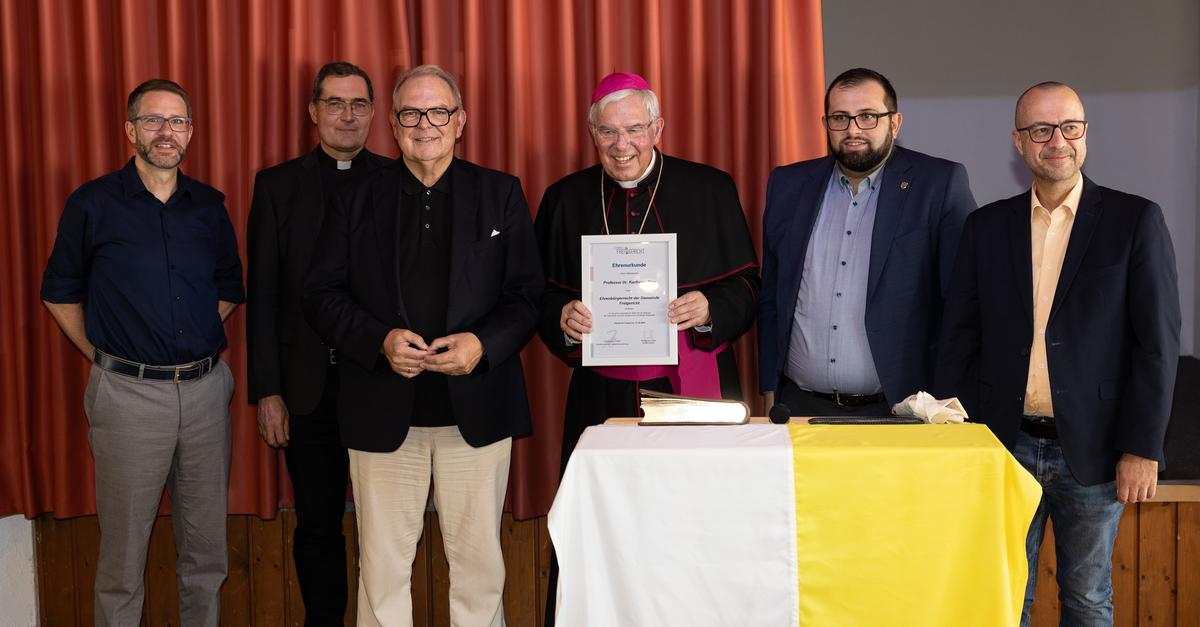 Freigericht ernennt Weihbischof Karlheinz Diez zum Ehrenbürger