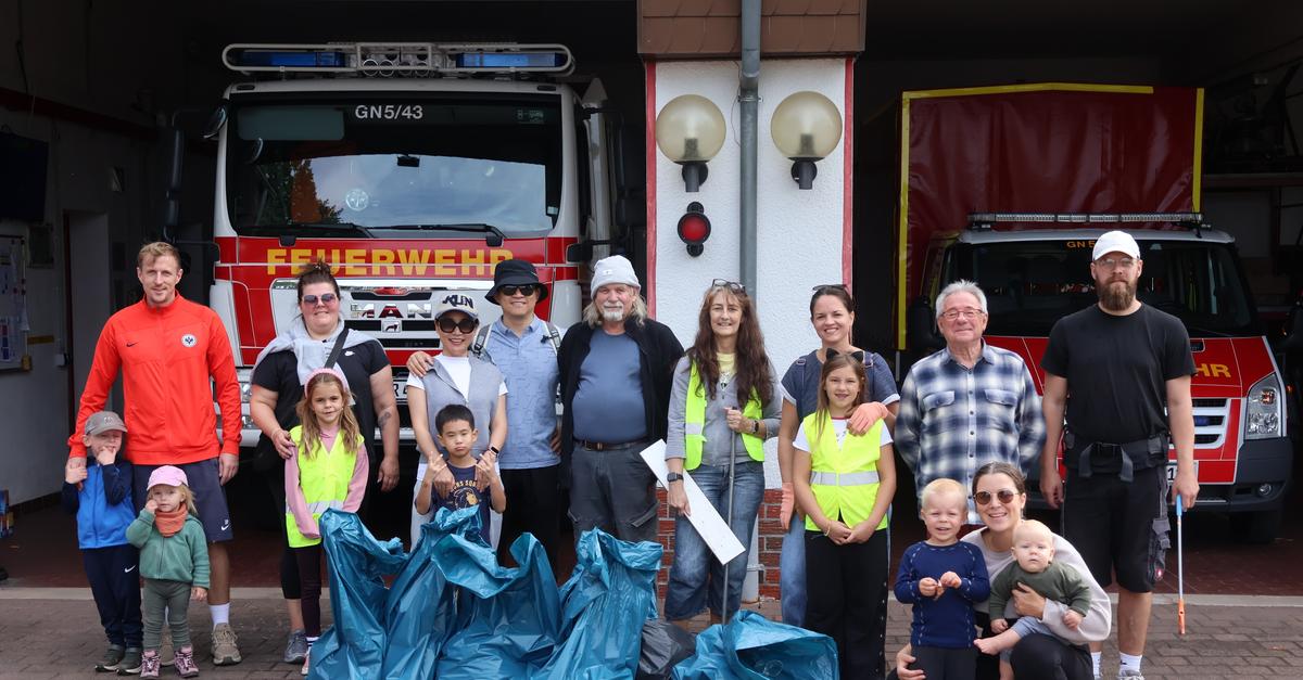 “World Cleanup Day”: 50 Gelnhausen residents clean up